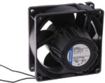 8005846347 AC3200JH, Fan Tubeaxial 115VAC Square - 92mm L x 92mm H Ball 86.0 CFM (2.41m³/min) 2 Wire Leads Hirschmann — изображение 4