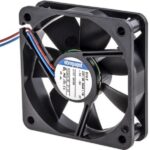 8982008384 614F, DC Axial Fan, 24 V, Square, 60 mm, 15 mm, Sleeve Bearing, 17.1 CFM Hirschmann — изображение 4