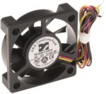 8002718718 FD1240-C1251A2AL, CeraDyna Series Axial Fan, 12 V dc, DC Operation, 8.9m³/h, 1.2W, 120mA Max, 40 x 40 x 10mm Hirschmann — изображение 2