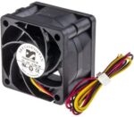 8002718722 FD2440-C0051M2AL, CeraDyna Series Axial Fan, 24 V dc, DC Operation, 28.3m³/h, 5.76W, 240mA Max, 40 x 40 x 28mm Hirschmann — изображение 2
