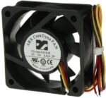 8002718723 FD1260-C0151E2AL, CeraDyna Series Axial Fan, 12 V dc, DC Operation, 33.35m³/h, 2.76W, 230mA Max, 60 x 60 x 25mm Hirschmann — изображение 2