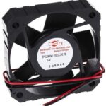 8002722756 F62MM-005GK-9, F62MM-9 Series Axial Fan, 5 V dc, DC Operation, 22m³/h, 1.9W, 200mA Max, 62 x 62 x 15mm Hirschmann
