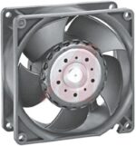 8004604044 3212J/2N-301, DC Fans Tubeaxial Fan, 92x92x38mm, 12VDC, 76.5CFM, Speed Signal/Open Collector Output Hirschmann — изображение 4