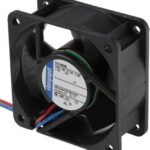 8004223118 614NHHR,AXIAL FAN, 25MM, 24VDC, 54M3/H, 42DBA Hirschmann
