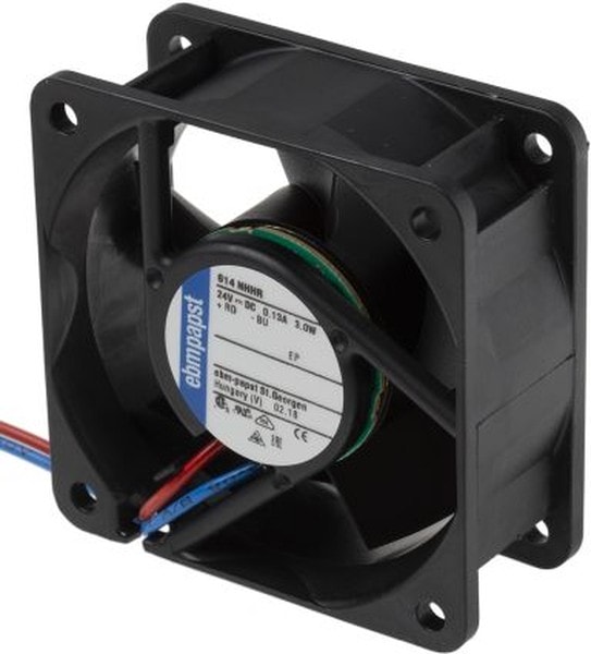 doc005265661 8004223118 614NHHR,AXIAL FAN, 25MM, 24VDC, 54M3/H, 42DBA Hirschmann — изображение 1