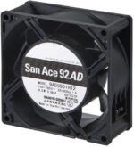 8002725657 9AD0901H121, San Ace 9AD Series Axial Fan, 100 → 240 V ac, AC Operation, 90m³/h, 4.5W, 80mA Max, 92 x 92 x 38mm Hirschmann — изображение 2