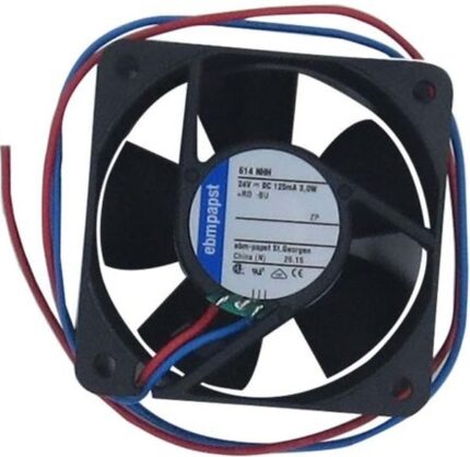8002724339 614NHH-RS0, 600 N Series Axial Fan, 24 V dc, DC Operation, 56m³/h, 2.9W, IP20, 60 x 60 x 25mm Hirschmann