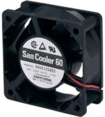 8003103144 9A0612G402, 9A Series Axial Fan, 12 V dc, DC Operation, 27.6cfm, 2.88W, 240mA Max, 60 x 60 x 25mm Hirschmann — изображение 2