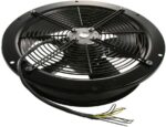 8004985899 S2E250-AL06-12, AC Fans AC Axial Fan, 300x84.7mm Round, 230VAC, 150W, 2600RPM, 85Pa, Ball, IP44 Hirschmann