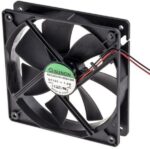 8002722475 HAC0251S4-000U-999, HAC Series Axial Fan, 12 V dc, DC Operation, 93m³/h, 1.9W, 155mA Max, 120 x 120 x 25mm Hirschmann — изображение 2