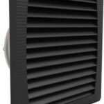8002725152 PF43000 11643101050, PF 43.000 Series Filter Fan, 230 V, AC/DC Operation, IP54, 252 x 119.1mm Hirschmann