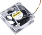 8007834711 9LG0812P4G001, DC Fans Axial, 80x80x25mm, 12VDC, 0.3mmAq, Ribless, Long Life 180Khr, 4xWire, Tach/PWM Hirschmann — изображение 3