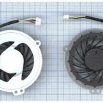 8004475672 Вентилятор (кулер) для ноутбука Asus K42D, R42, X42 (версия 1, AMD) Hirschmann