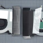 8004476265 Вентилятор (кулер) для ноутбука Asus ROG G750 (CPU, 15мм) 5V Hirschmann