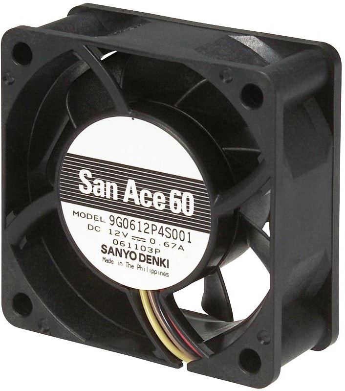 doc006132522 8007269783 9G0648P4S001, DC Fans DC Axial Fan, 60x60x25mm, 48VDC, High Performance, Low Power, Tachometer, PWM Hirschmann — изображение 1