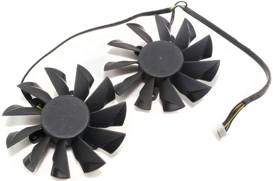 doc006141161 8004480669 Вентилятор (кулер) для видеокарты MSI R6970, R7970 (пара) Hirschmann — изображение 1