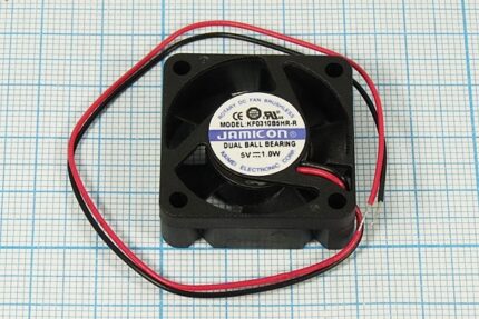 8005636244 KF0310B5HR012-047R (10000RPM) 5V/0,2A (30х30х10) B(подшипник) CFM3,93/dBA31,6 Jamicon вентилятор, провод Hirschmann