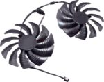 8004501473 Кулер (вентилятор) для видеокарты Gigabyte GTX1070, GTX1070ti (двойной) Hirschmann — изображение 2