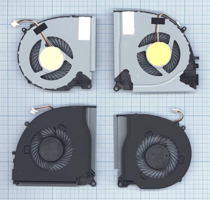 8006259322 Вентилятор (кулер) для ноутбука Dell Inspiron 7000, 7557, 7559, 15-7557 (GPU) Hirschmann — изображение 2