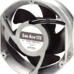 8003812383 9SG5748P5H01, DC Axial Fan, 48 V, Rectangular with Rounded Ends, 150 mm, 51 mm, Ball Bearing, 410 CFM Hirschmann
