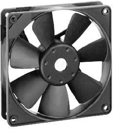 8004985282 4414FD, DC Fans DC Tubeaxial Fan, 119x119x25mm, 24VDC, 100CFM, 43dBA Hirschmann