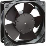 8004692339 4182NXH, DC Fans DC Tubeaxial Fan, 119x119x38mm, 12VDC, 139.5CFM, 11W, 57dBA, 4400RPM Hirschmann