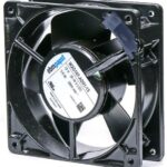 8005853823 W2G107-AD03-01, Fan Tubeaxial 24VDC Square - 119mm L x 119mm H Ball 2 Wire Leads Hirschmann