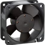 8004985405 612NGMI, DC Fans Tubeaxial Fan, 60x60x25mm, 12VDC, 20.6CFM, 1.7W, 28dBA, 4100RPM Hirschmann