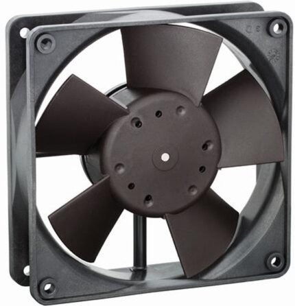 8004985238 4312-179, DC Fans DC Tubeaxial Fan, 119x119x32mm, 12VDC, 120CFM, 8.5W, 51dBA, Ball, Lead Wires Hirschmann