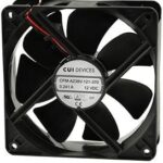 8004803776 CFM-A225V-231-445, DC Fans 24Vdc 5W 108.2CFM DC Axial 120x25mm Hirschmann