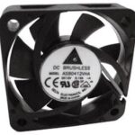 8005897437 ASB0405SA-00, Fan Tubeaxial 5VDC Square - 40mm L x 40mm H Sleeve 8.9 CFM (0.249m³/min) 3 Wire Leads Hirschmann