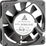 8004746764 AFB0624MB, DC Fans DC Tubeaxial Fan, 60x15mm, 24VDC, Ball Bearing, Lead Wires Hirschmann