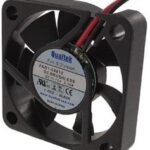 8006189149 FAD1-04010CBLW11, Fan Tubeaxial 12VDC Square - 40mm L x 40mm H Ball 4.2 CFM (0.118m³/min) 2 Wire Leads Hirschmann