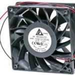 8006116834 FFB1212EHE-F00, FAN AXIAL 120X38MM 12VDC WIRE Hirschmann