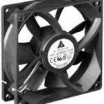 8037112344 AFB0612EH-ABR00, Fan Tubeaxial 12VDC Square - 60mm L x 60mm H Ball 38.4 CFM (1.08m³/min) 3 Wire Leads Hirschmann