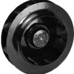 8004985850 R4E280-AD08-13, Blowers & Centrifugal Fans AC Backward-Curved Motorized Impeller, 280mm Round, 230VAC, 991.8CFM Hirschmann