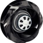 8004985838 R3G133-RA01-03, Blowers & Centrifugal Fans EC Centrifugal Fan, 133x63mm Round, 230VAC, 165CFM, 27W, 58dBA, RadiCal Hirschmann