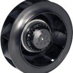 8005918793 R2E220-AA44-23, Fan Motorized Impellers 115VAC Round - 220mm Dia Ball 530.0 CFM (14.84m³/min) 4 Wire Leads Hirschmann