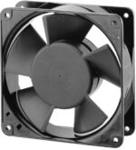 8004788700 A1123-HST.GN, AC Fans Axial Fan, 120x120x38mm, 115VAC, 95/115CFM, 0.33/0.38"H2O, Sleeve, Terminals Hirschmann