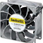 8005415558 9S0924F401, DC Fans DC Axial Fan, 92x92x25mm, 24VDC, Silent Series, Tachometer Hirschmann