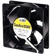 doc006630075 8005415601 9WG1212H102, DC Fans DC Axial Fan, 120x120x38mm, 12VDC, Splash Proof, Ribless, IP55 Rated Hirschmann — изображение 1