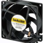 8049705614 Вентилятор Sanyo Denki San Ace 80W 9WL0812P4H001 12V DC 0.12A 80X25 4pin Hirschmann
