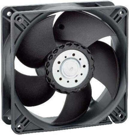 8004985290 4414ML, DC Fans DC Tubeaxial Fan, 119x119x38mm, 24VDC, 3.2W, 40dBA, Ball Bearing Hirschmann