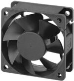 8006467507 EE60251B1-000U-999, Fan Tubeaxial 12VDC Square - 60mm L x 60mm H Ball 23.5 CFM (0.658m³/min) 2 Wire Leads Hirschmann — изображение 2