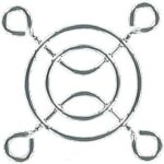 8004591541 08347, Fan Accessories WIRE FORM FAN GUARD 35mm Hirschmann