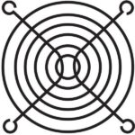 8004799694 055013, Fan Accessories Fan Guard for 92x92mm Fans Hirschmann