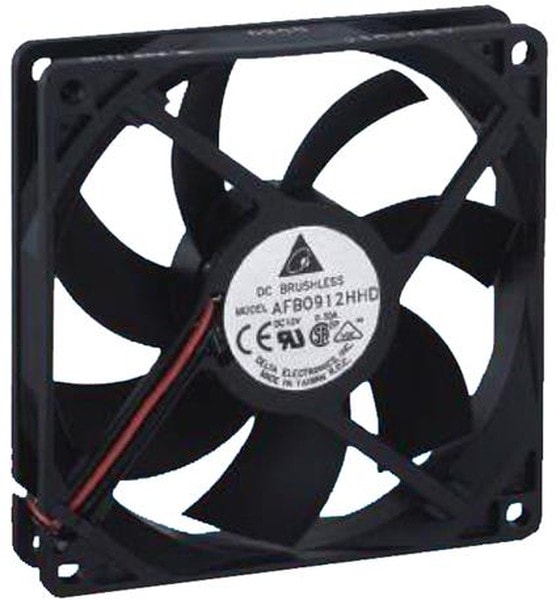 doc006678216 8033938640 AFB0924HD-R00, Fan Tubeaxial 24VDC Square - 92mm L x 92mm H Ball 54.6 CFM (1.53m³/min) 3 Wire Leads Hirschmann — изображение 1