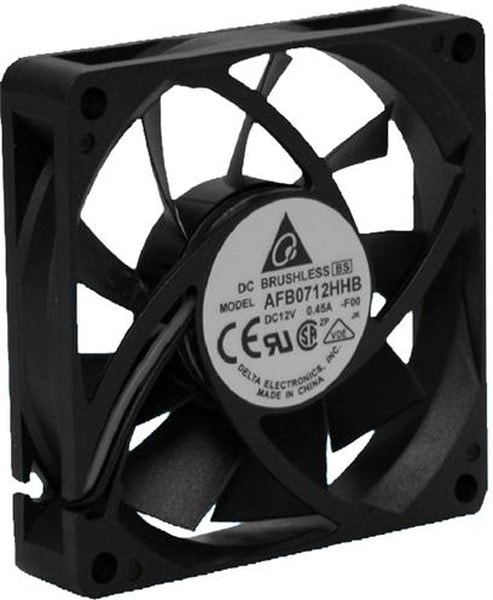 doc006721267 8004746782 AFB0724LB, DC Fans DC Tubeaxial Fan, 70x15mm, 24VDC, Ball Bearing, Lead Wires, Locked Rotor Sensor Hirschmann — изображение 1