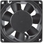8005830684 FMA1-08025WBHW12, Fan Tubeaxial 100 ~ 240VAC Square - 80mm L x 80mm H Ball 38.9 CFM (1.09m³/min) 2 Wire Leads Hirschmann — изображение 2