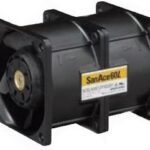 8005415333 9CRLA0612P0G001, DC Fans Fan, 60x60x76mm, 12VDC, Counter Rotating, Long Life, High Pressure, Tach/PWM Hirschmann